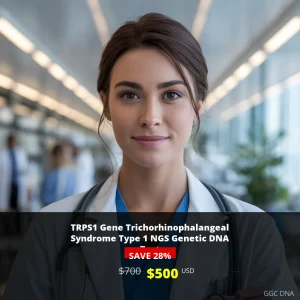 TRPS1 Gene Trichorhinophalangeal Syndrome Type 1 NGS Genetic DNA Test - $500 USA | Comprehensive Genetic Testing for TRPS1 Mutations