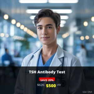 TSH Antibody Test USA - $500 Thyroid Autoimmune Disorder Screening | Comprehensive TSH Receptor Antibody Analysis