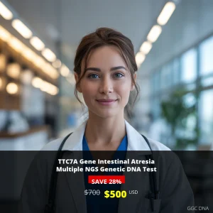 TTC7A Gene Intestinal Atresia Multiple NGS Genetic DNA Test - $500 USA | Comprehensive Genetic Testing for Pediatric Intestinal Disorders
