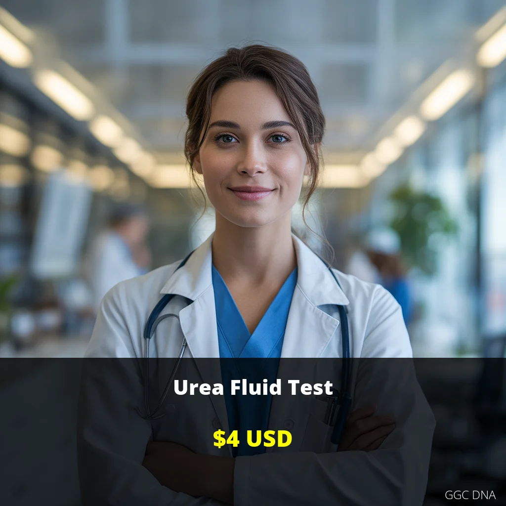 Urea Fluid Test USA - $4 USD | Comprehensive Fluid Analysis for Infection Detection | Fast Results