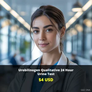 Urobilinogen Qualitative 24 Hour Urine Test $4 USA | Liver Function Assessment | GGC DNA