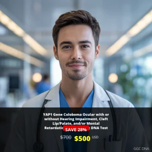 YAP1 Gene Coloboma NGS Genetic DNA Test USA - $500 USD | Comprehensive Genetic Testing for Ocular Disorders