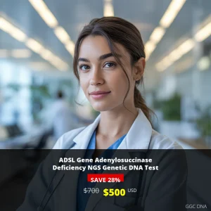 ADSL Gene Adenylosuccinase Deficiency NGS Genetic DNA Test USA - $500 | Comprehensive Metabolic Disorder Screening