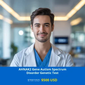 Get comprehensive AHNAK2 Gene Autism Spectrum Disorder NGS Genetic DNA Test for $500 in USA. Advanced Next Generation Sequencing technology detects autism-related genetic markers. Available in New York