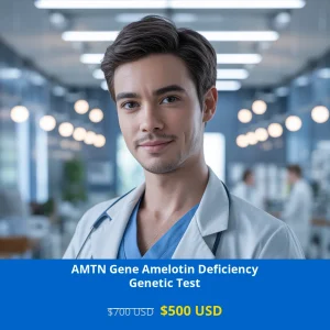 Get comprehensive AMTN Gene Amelotin Deficiency NGS Genetic DNA Test for only $500 in USA. Advanced genetic screening for dental enamel defects