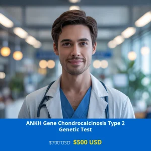Get comprehensive ANKH Gene Chondrocalcinosis Type 2 NGS Genetic DNA testing for $500 in USA. Advanced NGS technology detects hereditary joint disorders. Available in New York