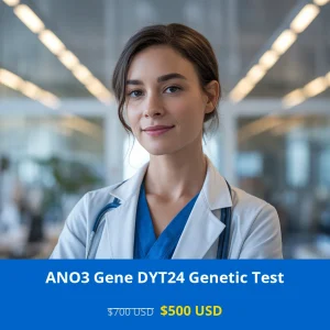 Get comprehensive ANO3 Gene DYT24 NGS Genetic DNA testing for $500 USD in USA. Advanced neurological disorder screening available in New York