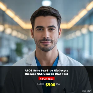 APOE Gene Sea-Blue Histiocyte Disease NGS Genetic DNA Test - $500 USD | Comprehensive Genetic Testing USA