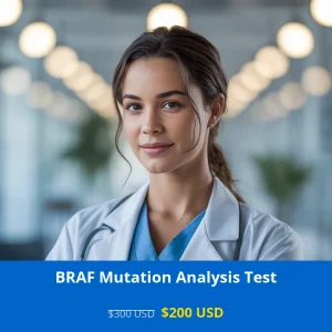 BRAF Mutation Analysis Test in USA for $200 USD. Advanced molecular diagnostics for cancer detection. Available in New York