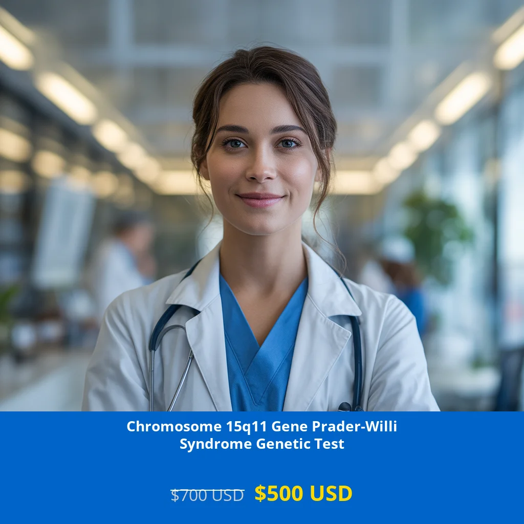 Get comprehensive Chromosome 15q11 Prader-Willi Syndrome NGS Genetic DNA Testing for only $500 in USA. Our advanced NGS technology detects genetic abnormalities associated with Prader-Willi syndrome. Available in major cities including New York