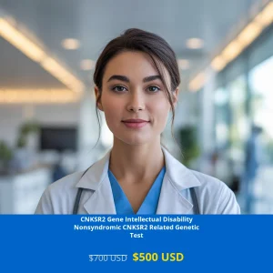 Get comprehensive CNKSR2 Gene Intellectual Disability NGS Genetic DNA Testing for $500 USD across USA. Advanced Next-Generation Sequencing technology detects mutations causing nonsyndromic intellectual disability. Book your test today in major cities including New York