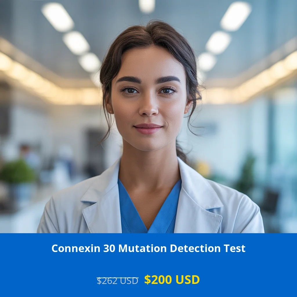 Get comprehensive Connexin 30 Mutation Detection testing for $200 USD in USA. Identify genetic causes of hearing loss with PCR sequencing. Available in New York