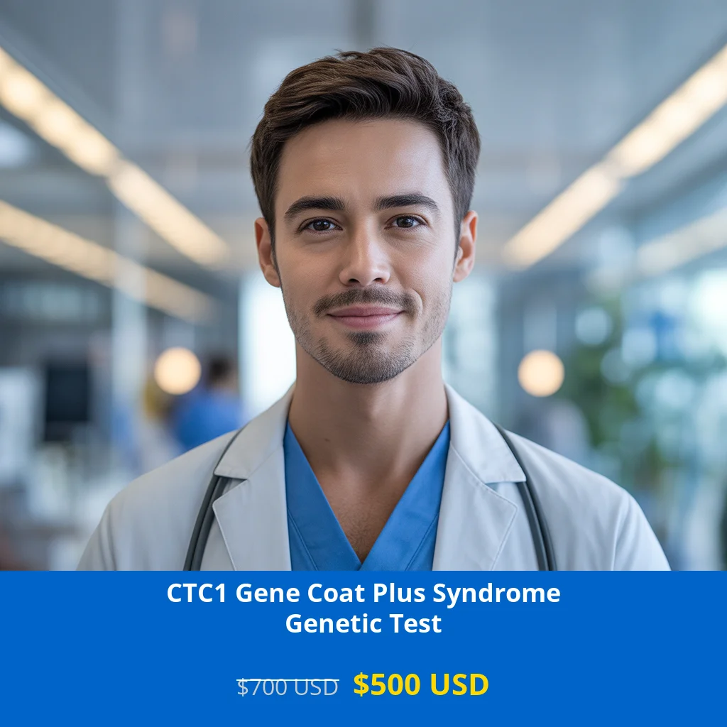Get comprehensive CTC1 Gene Coat Plus Syndrome NGS Genetic DNA Test for only $500 USD in USA. Advanced NGS technology detects mutations causing rare ophthalmology disorders. Available in New York