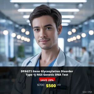 DPAGT1 Gene Glycosylation Disorder Type 1J NGS Genetic DNA Test - $500 USA | Comprehensive Neurological Genetic Testing