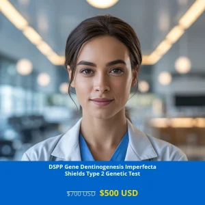 Get comprehensive DSPP Gene Dentinogenesis Imperfecta Shields Type 2 NGS Genetic DNA testing for only $500 in USA. Advanced NGS technology detects hereditary dental disorders affecting enamel and dentin formation. Available in New York