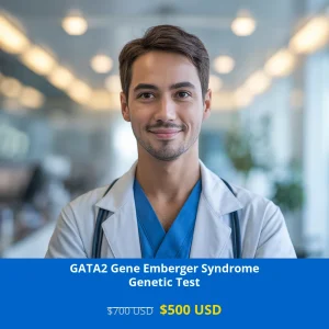 Get the GATA2 Gene Emberger Syndrome NGS Genetic DNA Test for only $500 USD in USA. Comprehensive genetic testing for immune disorders