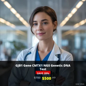 GJB1 Gene CMTX1 NGS Genetic DNA Test - $500 USA | Comprehensive Hereditary Neuropathy Testing