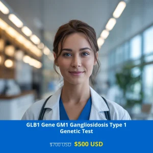 Get comprehensive GLB1 Gene GM1 Gangliosidosis Type 1 NGS Genetic DNA Testing for only $500 USD in USA. Early detection of this rare metabolic disorder through advanced NGS technology. Available in New York