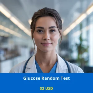 Get your Glucose Random Test for only $2 in USA. Quick blood sugar screening available daily at GGC DNA labs across major cities including New York