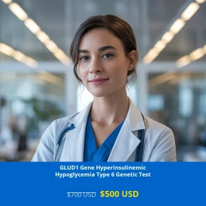 Get comprehensive GLUD1 Gene Hyperinsulinemic Hypoglycemia Type 6 NGS Genetic DNA Testing for only $500 in USA. Our advanced NGS technology detects mutations causing congenital hyperinsulinism. Available in New York