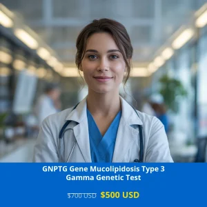 Get comprehensive GNPTG Gene Mucolipidosis Type 3 Gamma NGS Genetic DNA testing for only $500 USD in USA. Our advanced NGS technology detects mutations causing this rare metabolic disorder. Early diagnosis helps manage symptoms and guide treatment. Available in New York
