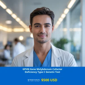 Get comprehensive GPHN Gene Molybdenum Cofactor Deficiency Type C NGS Genetic DNA Test for $500 USD. Advanced NGS technology detects rare metabolic disorders. Available in New York