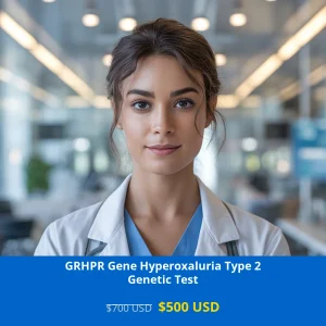 Get comprehensive GRHPR Gene Hyperoxaluria Type 2 NGS Genetic DNA Test for only $500 in USA. Advanced NGS technology detects metabolic disorders with 99% accuracy. Available in New York