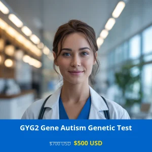 Get comprehensive GYG2 Gene Autism NGS Genetic DNA testing for $500 USD. Advanced next-generation sequencing technology detects GYG2 gene mutations linked to autism spectrum disorders. Available across major US cities including New York