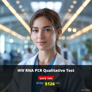 HIV RNA PCR Qualitative Test USA - Early Detection $126 | Accurate HIV Diagnosis in Major US Cities