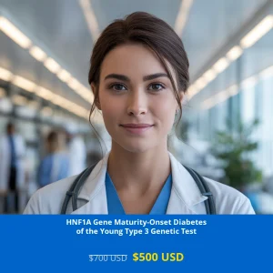 Get comprehensive HNF1A Gene MODY Type 3 NGS Genetic DNA Testing for only $500 in USA. Early detection of maturity-onset diabetes genetic mutations. Available in New York