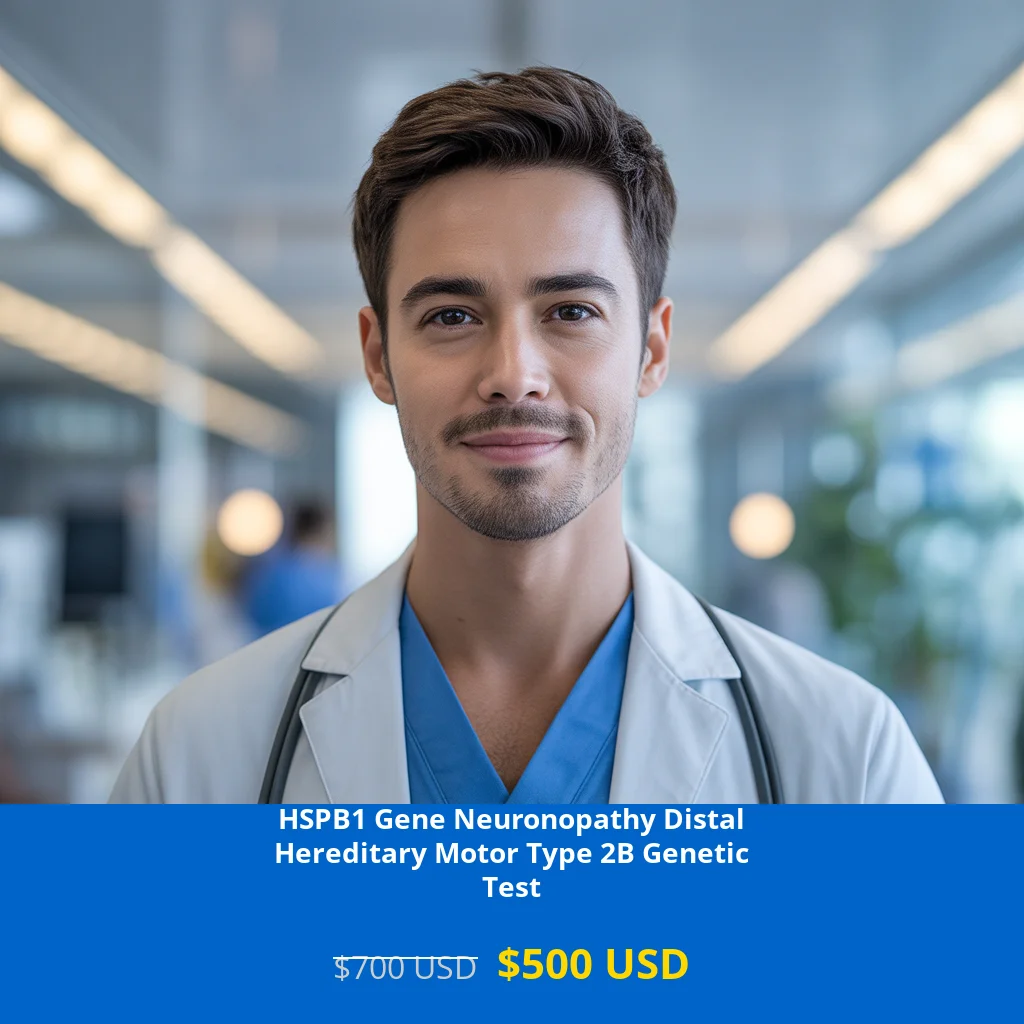 Get comprehensive HSPB1 Gene Neuronopathy Distal Hereditary Motor Type 2B NGS Genetic DNA Test for $500 in USA. Advanced neurological DNA testing available in New York