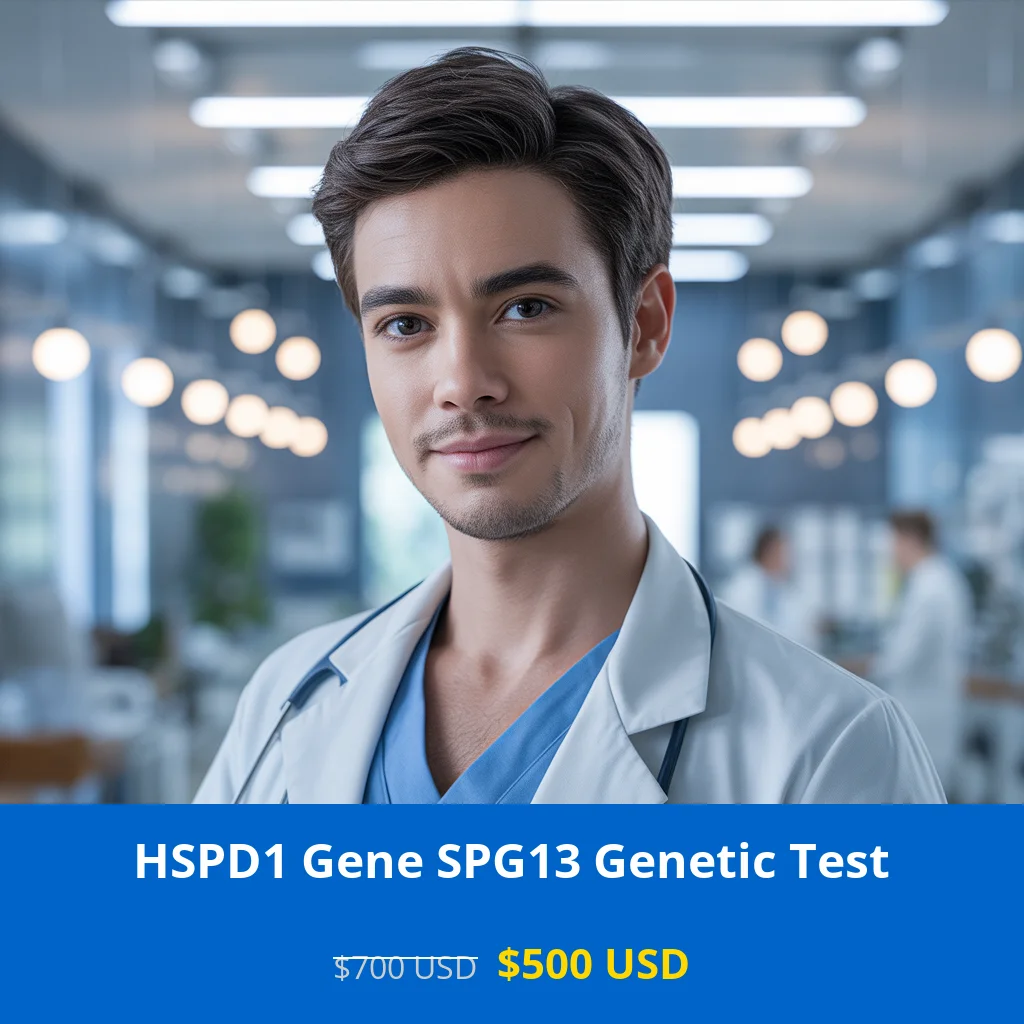 Get comprehensive HSPD1 Gene SPG13 NGS Genetic DNA testing for hereditary spastic paraplegia in USA. Advanced NGS technology detects SPG13 mutations with 99% accuracy. Available in New York