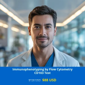 Get comprehensive CD103 Immunophenotyping by Flow Cytometry testing for cancer diagnosis across USA. Same-day results available in major cities including New York