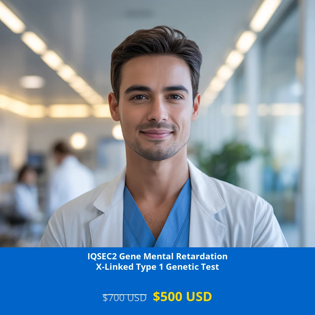 Get comprehensive IQSEC2 Gene Mental Retardation X-Linked Type 1 NGS Genetic DNA testing for only $500 in USA. Our advanced NGS technology detects X-linked intellectual disability mutations with 99.9% accuracy. Available in New York