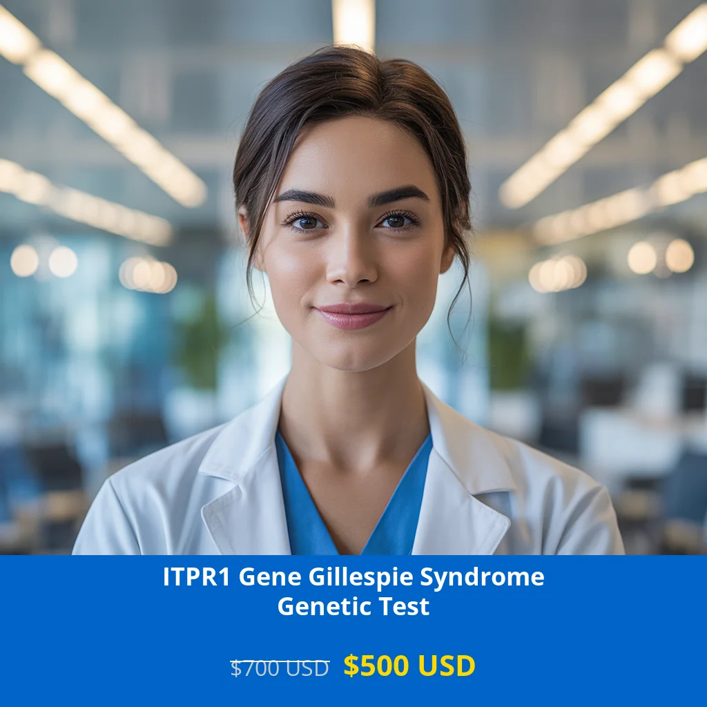 Get comprehensive ITPR1 Gene Gillespie Syndrome NGS Genetic DNA Test for only $500 in USA. Advanced neurological disorder testing available in New York