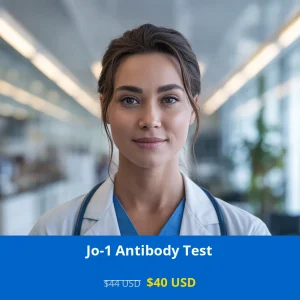 Get the Jo-1 Antibody Test for only $40 USD in USA. Detect autoimmune myositis and interstitial lung disease. Available in New York