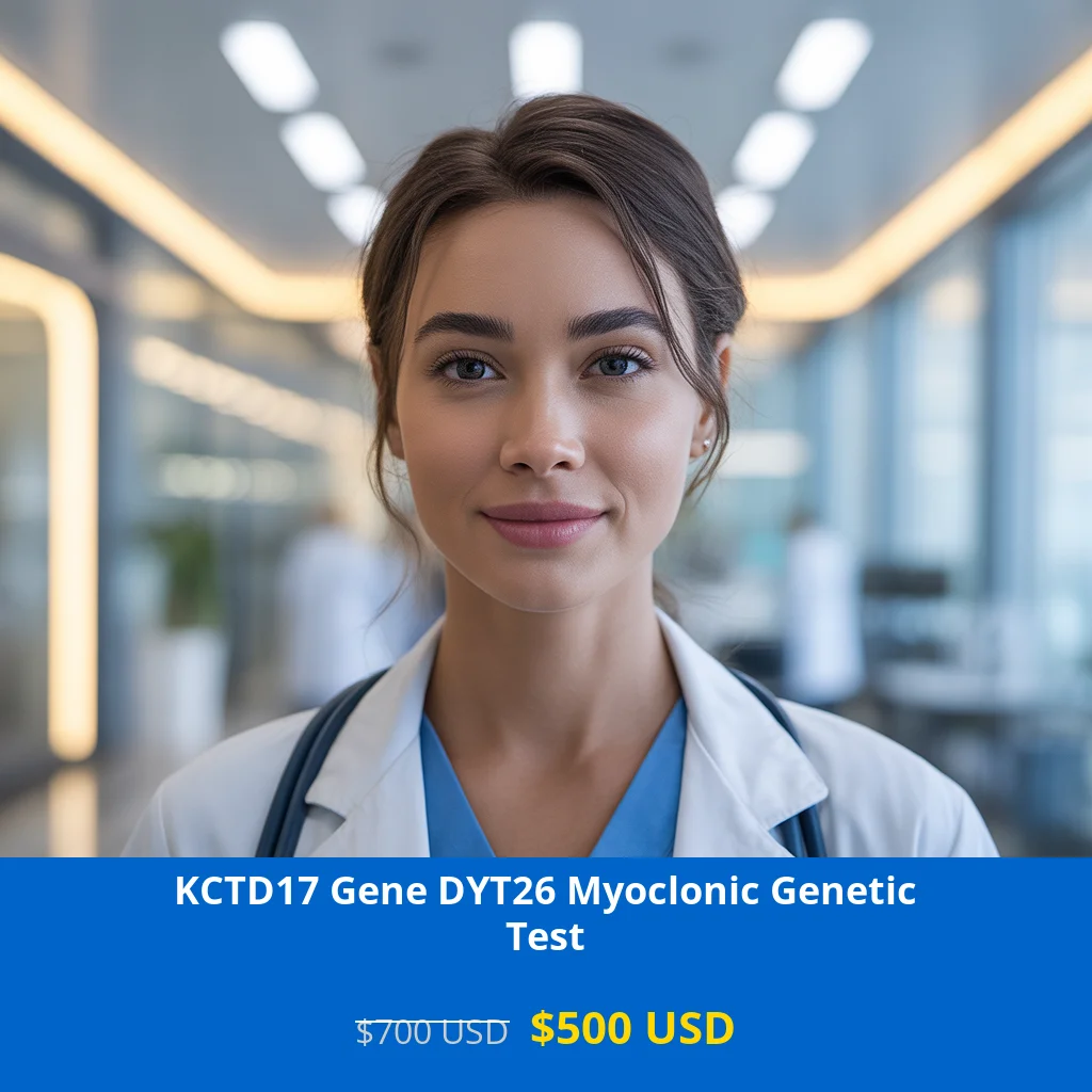 Get comprehensive KCTD17 Gene DYT26 Myoclonic NGS Genetic DNA Testing for only $500 USD. Advanced neurological genetic testing available across USA including New York