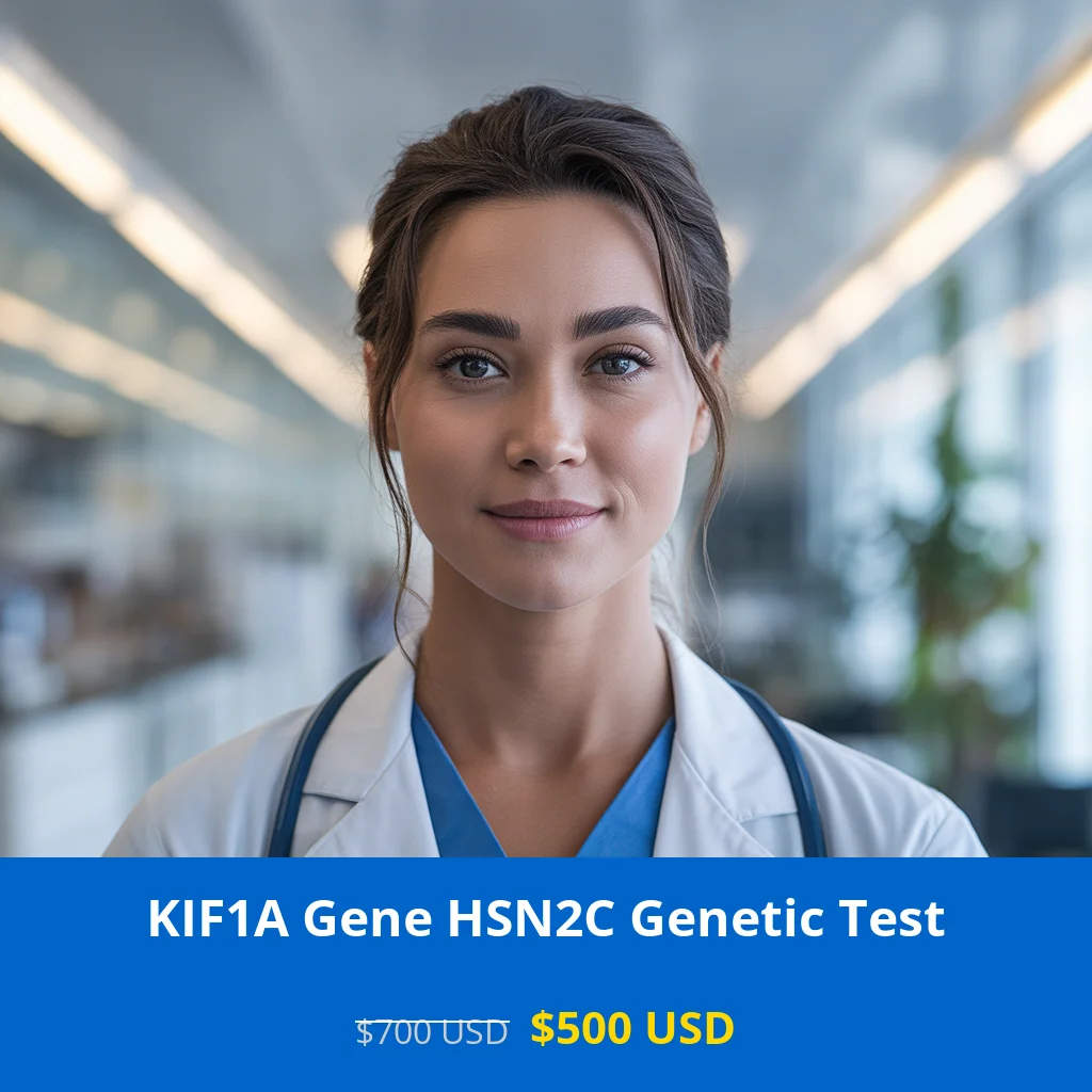Get comprehensive KIF1A Gene HSN2C NGS Genetic DNA Test for $500 in USA. Advanced neurological disorder testing available in New York