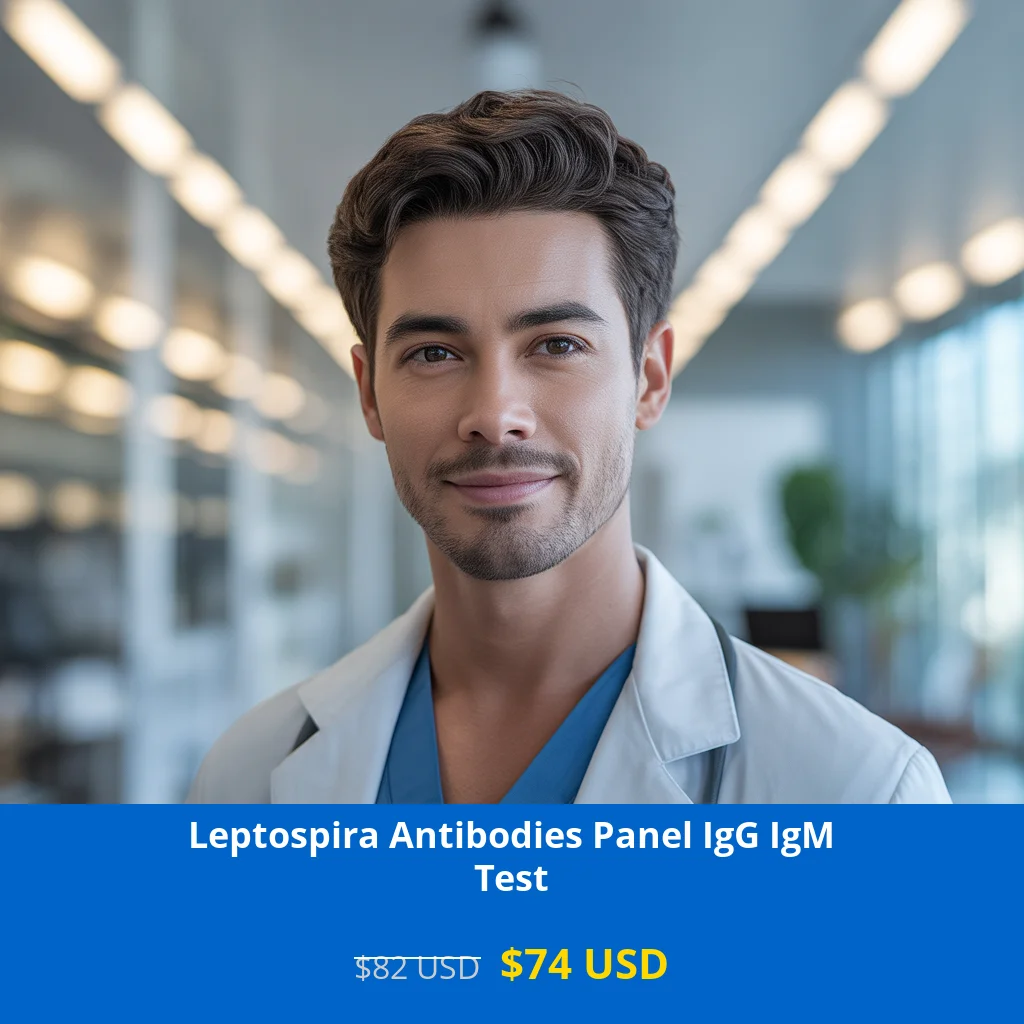 Get comprehensive Leptospira Antibodies Panel IgG IgM testing for $74 USD in USA. Same-day results available in New York