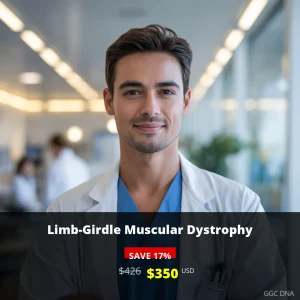 Limb-Girdle Muscular Dystrophy Genetic Test USA | $350 USD | Comprehensive DNA Analysis