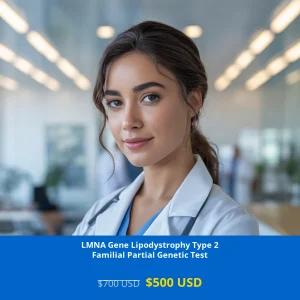 Get comprehensive LMNA Gene Lipodystrophy Type 2 NGS Genetic DNA testing for only $500 USD in USA. Our advanced NGS technology detects familial partial lipodystrophy mutations with 99.9% accuracy. Available in New York