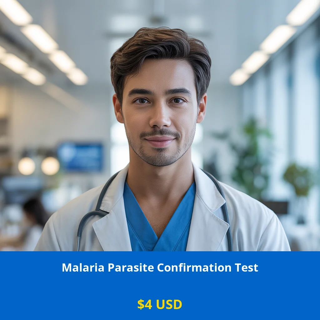 Get accurate Malaria Parasite Confirmation Test for only $4 USD in USA. Rapid detection of malaria infection using advanced Digital Cytometry technology. Available in New York