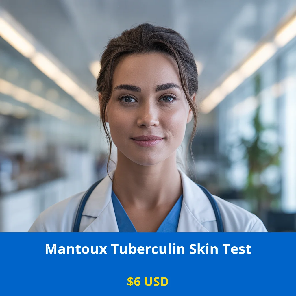 Get comprehensive Mantoux Tuberculin Skin Test for tuberculosis detection in USA for only $6. Fast 48-hour results available at GGC DNA branches in New York