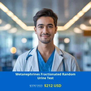 Get comprehensive Metanephrines Fractionated Random Urine Test for only $212 in USA. Early detection of pheochromocytoma tumors through advanced HPLC-EC analysis. Available in New York