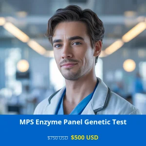 Get comprehensive MPS Enzyme Panel NGS Genetic DNA Test for only $500 USD in USA. Advanced metabolic disorder screening available in New York