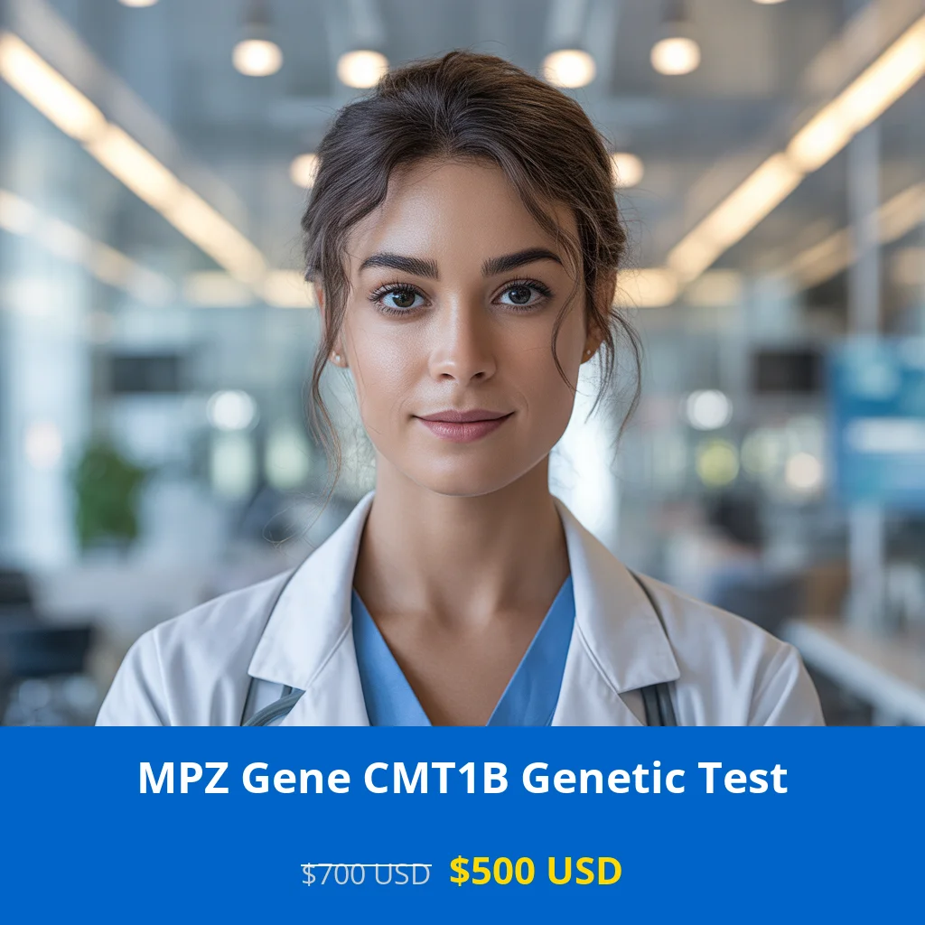 Get comprehensive MPZ Gene CMT1B NGS Genetic DNA Testing for $500 USD in USA. Advanced neurological genetic testing for Charcot-Marie-Tooth disease detection. Available in New York