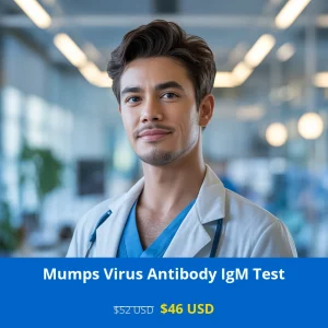 Get accurate Mumps Virus Antibody IgM testing for just $46 USD in USA. Same-day results available at GGC DNA labs nationwide. Detect recent mumps infection with CLIA-certified testing. Book your appointment today in New York