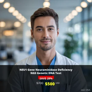 NEU1 Gene Neuraminidase Deficiency NGS Genetic DNA Test - $500 USD in USA | Comprehensive Metabolic Disorder Testing