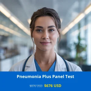 Get comprehensive respiratory pathogen detection with our Pneumonia Plus Panel Test for $676 in USA. Same-day results available in New York