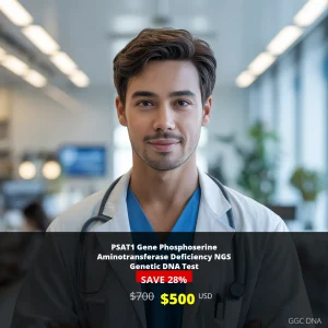 PSAT1 Gene Phosphoserine Aminotransferase Deficiency NGS Genetic DNA Test - $500 USA | Comprehensive Metabolic Disorder Screening